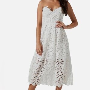 ASTR the Label Lace MIDI Dress